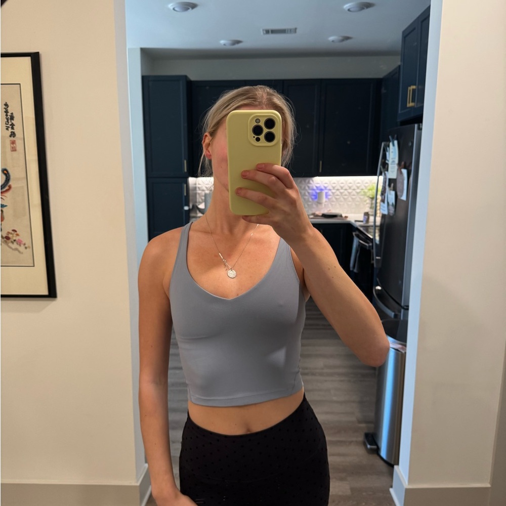 Lululemon Light Blue Chambray Align Tank - SIZE 4
